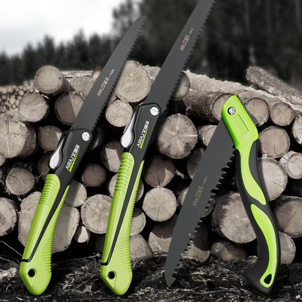 Woodworking Hand Saw - 접이식 손톱톱 SK7 스틸, 휴대용 야외