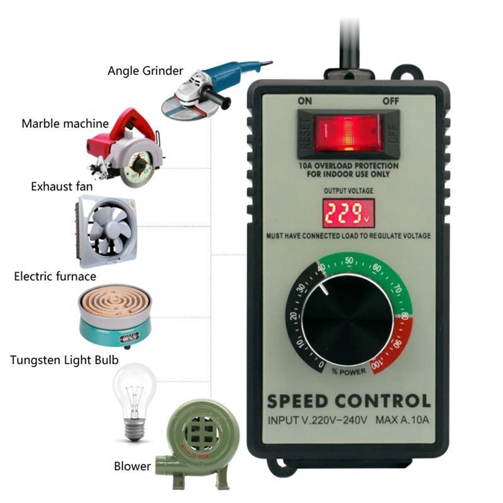 Woodworking Uk - 4000W 앵글 그라인더 속도 조절기 스위치