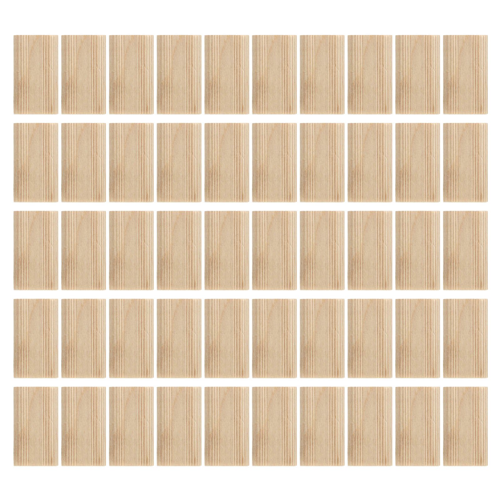 Woodworking Domino - 50개 도미노 테논 너도밤나무 목재 8x40mm