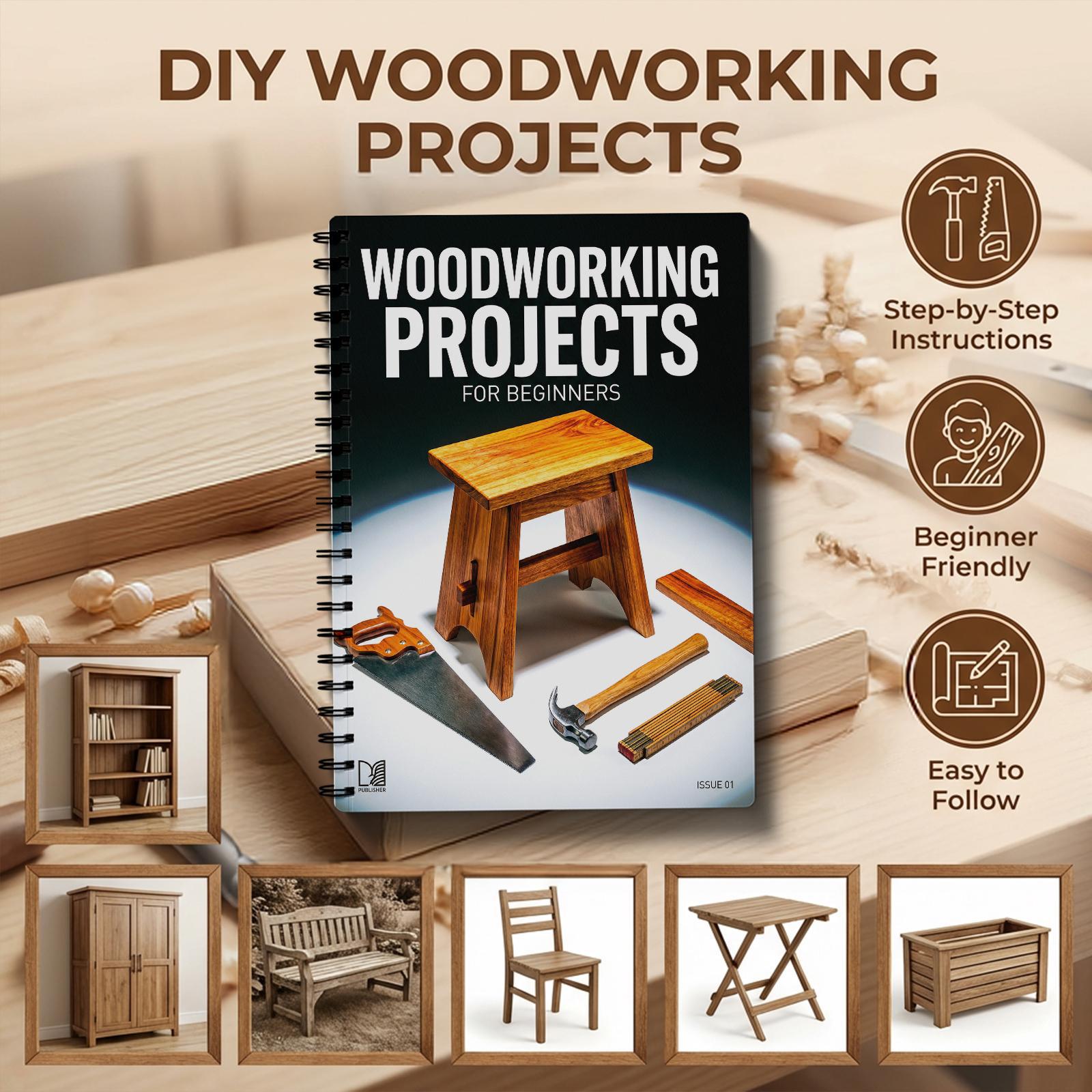 Woodworking Plans Free - 초보자를 위한 목공 프로젝트 가이드 계획,