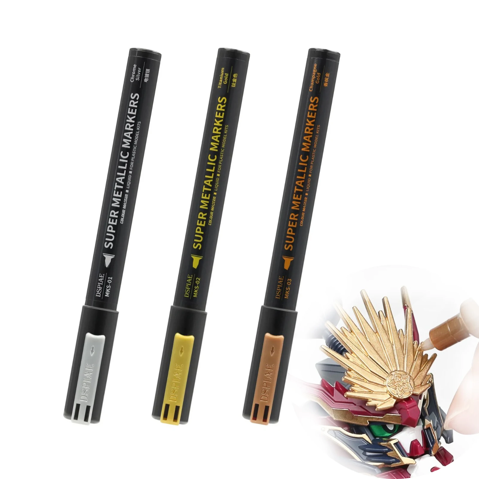 DSPIAE MKS 슈퍼 메탈릭 마커 2.0mm 0.5 - Woodworking Tool Stores 리뷰 및 가격