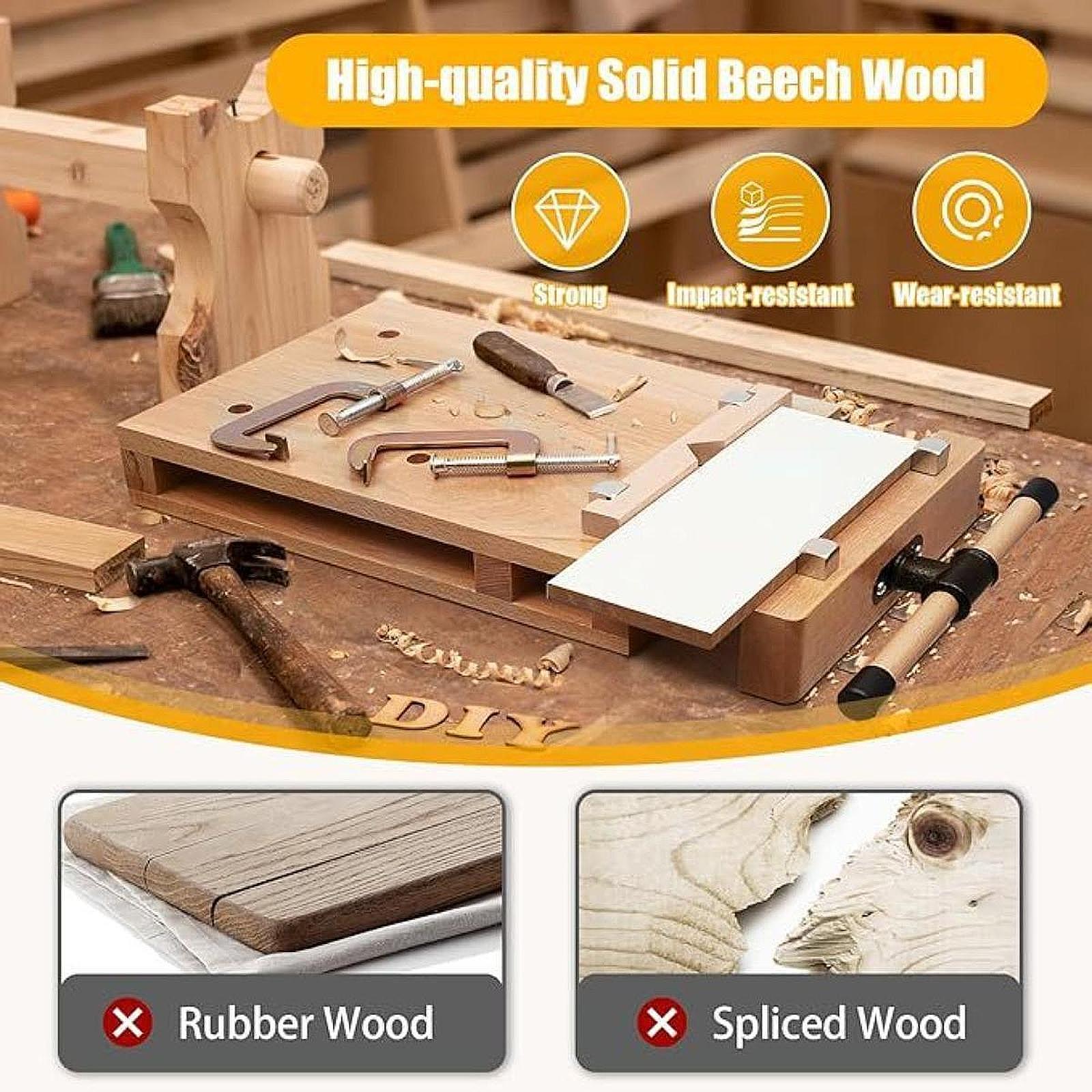 목공 벤치 바이스, G형 고정 클립이 있는 단단한 목재 - Woodworking Vise Types 리뷰 및 가격