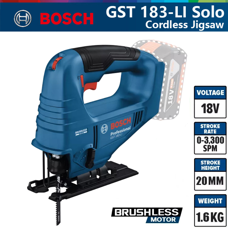 보쉬 GST 183-LI 전문 전기 직소 브러시리스 직 - Woodworking Electric Saw 리뷰 및 가격
