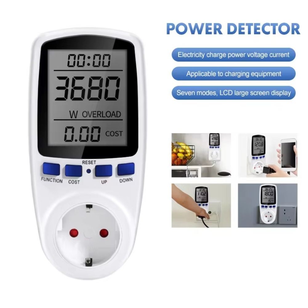 220V 110V 디지털 LCD 전력계 EU/AU/UK - Woodworking Uk 리뷰 및 가격