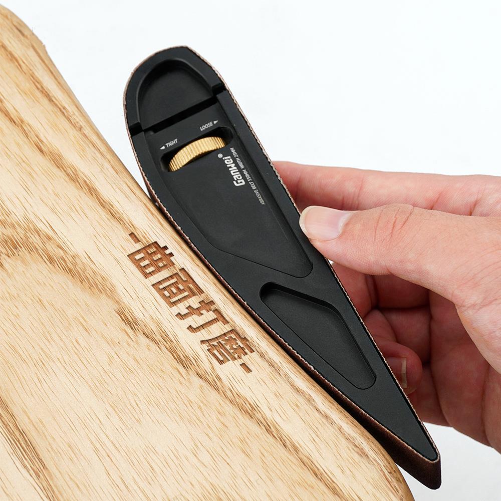 사포 홀더 휴대용 조정 가능한 수동 곡선 평면 샌드 벨 - Woodworking Tool Stores 리뷰 및 가격