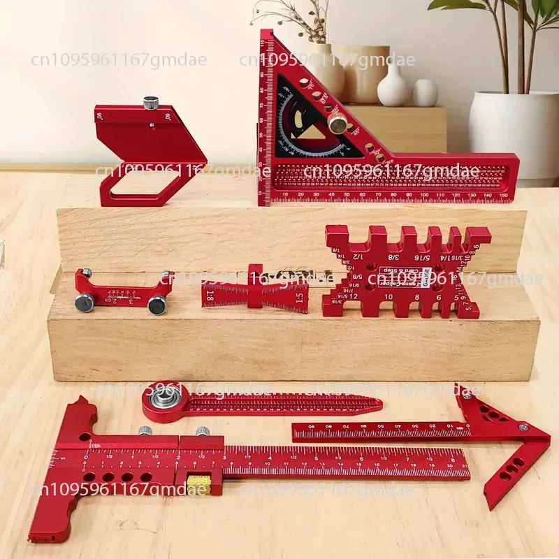 보관 상자가 포함된 목공 측정 도구 키트 10종 세트  - Woodworking Plans Free 리뷰 및 가격
