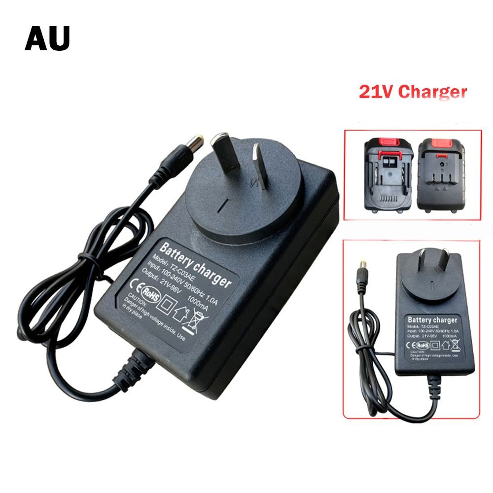 21V 리튬 배터리 충전기 1A 미국/EU/영국/호주  - Woodworking Uk 리뷰 및 가격