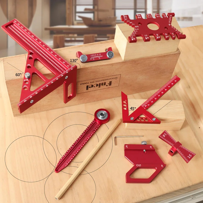 목공용 알루미늄 각도기 세트 (박스 포함) 정밀 목수용 - Woodworking Plans Free 리뷰 및 가격