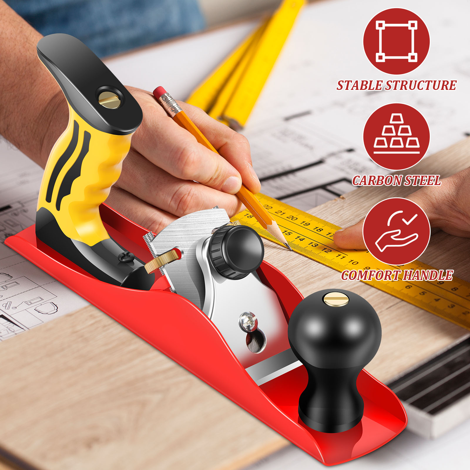 목재 핸드 플래너 세트 수공구 블록 플레인 트리밍 프로 - Woodworking Tool Stores 리뷰 및 가격