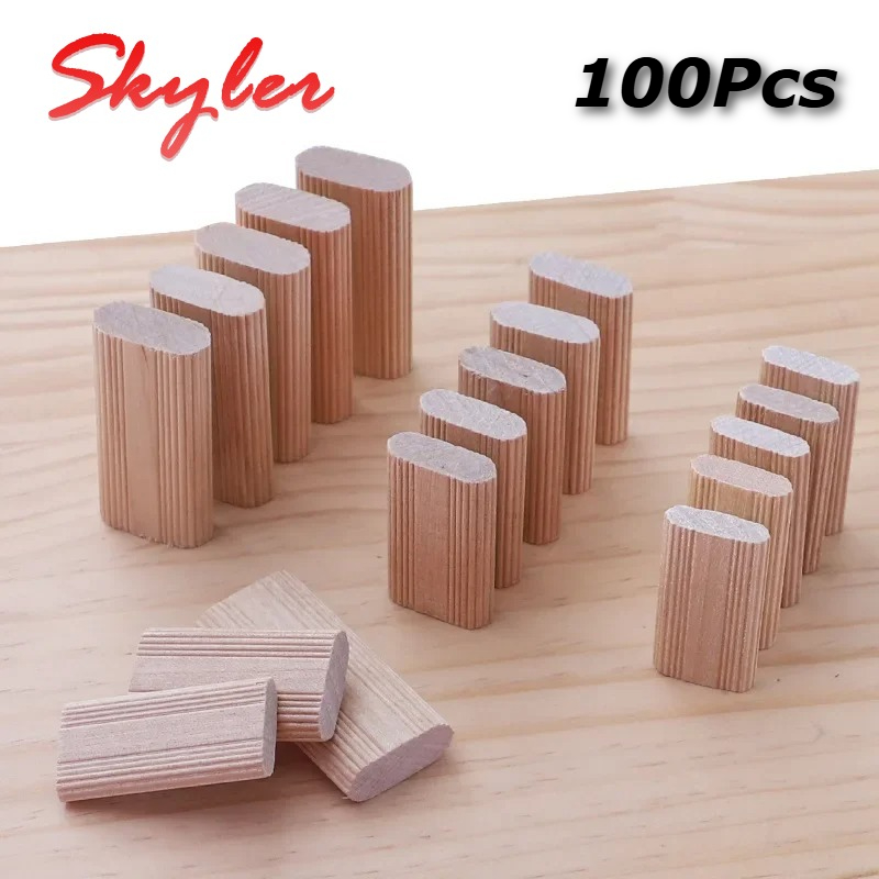 도미노 100개/봉지 원목 DIY 스트라이프 테논 비스 - Woodworking Domino 리뷰 및 가격