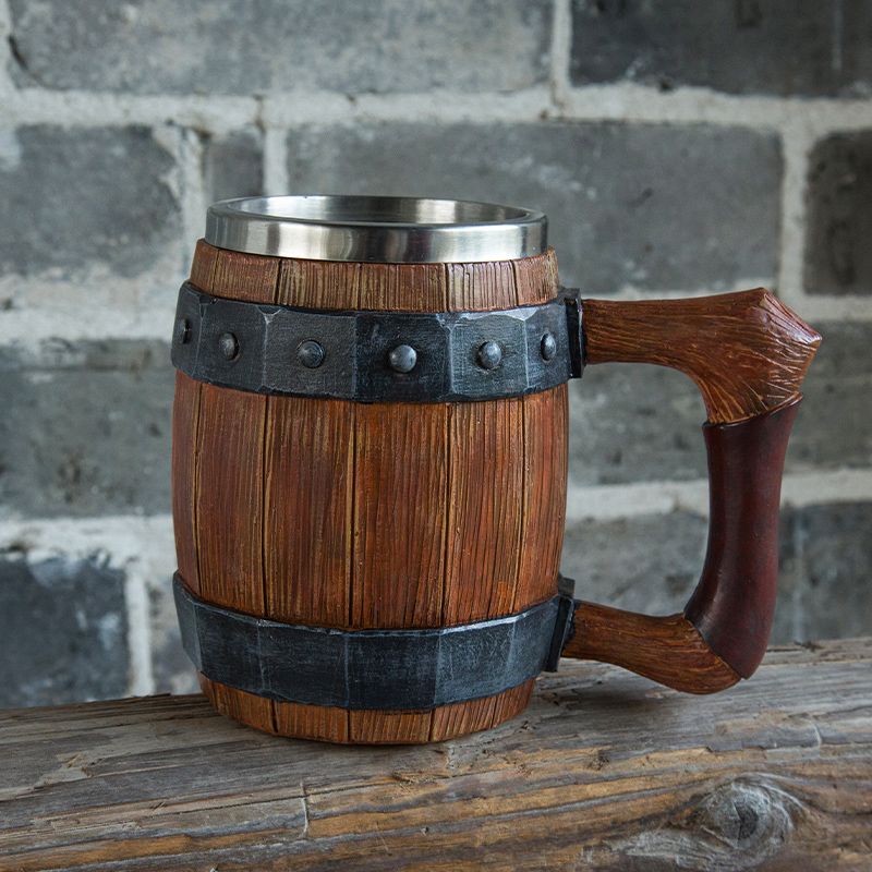 원피스 만화 나무통 물컵 창의적인 맥주컵 대용량 컵 가 - Woodworking Tv 리뷰 및 가격