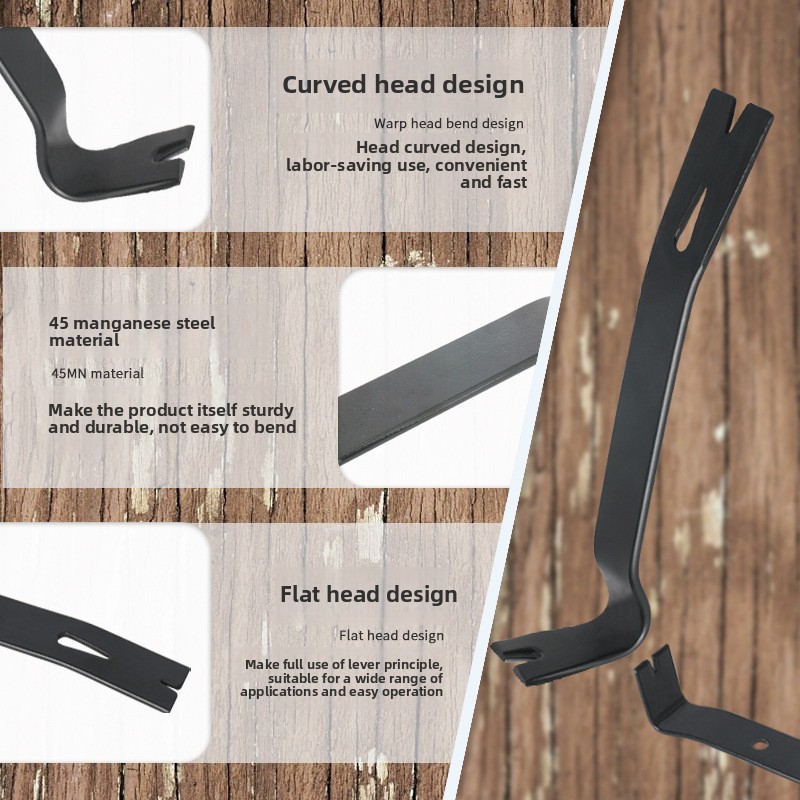 크로우 바 고 탄소강 네일 풀러 리무버 나무 상자 오프 - Woodworking Tool Stores 리뷰 및 가격