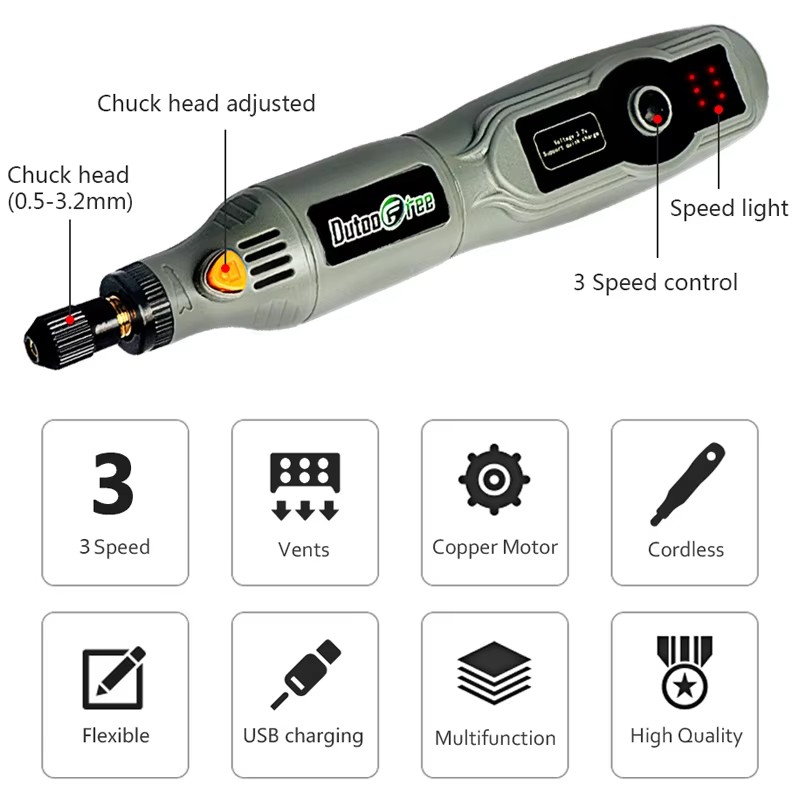 10W USB 미니 무선 드릴 세트 무선 로타리 도구  - Woodworking Tool Stores 리뷰 및 가격