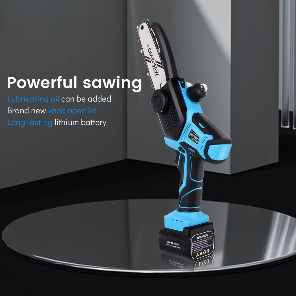 5인치 브러시리스 전기톱 무선 체인톱 리튬이온 배터리  - Woodworking Electric Saw 리뷰 및 가격