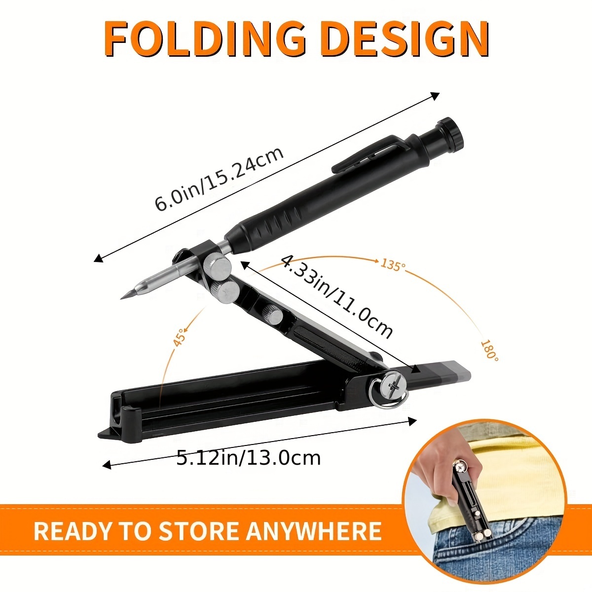 다기능 스크라이브 도구 알루미늄 합금 스크라이브 도구  - Woodworking Tool Stores 리뷰 및 가격